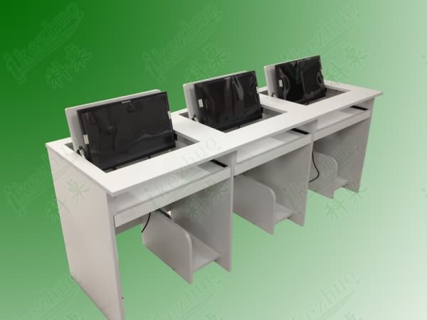 翻轉(zhuǎn)電腦桌，學(xué)校電腦桌，學(xué)生電腦桌